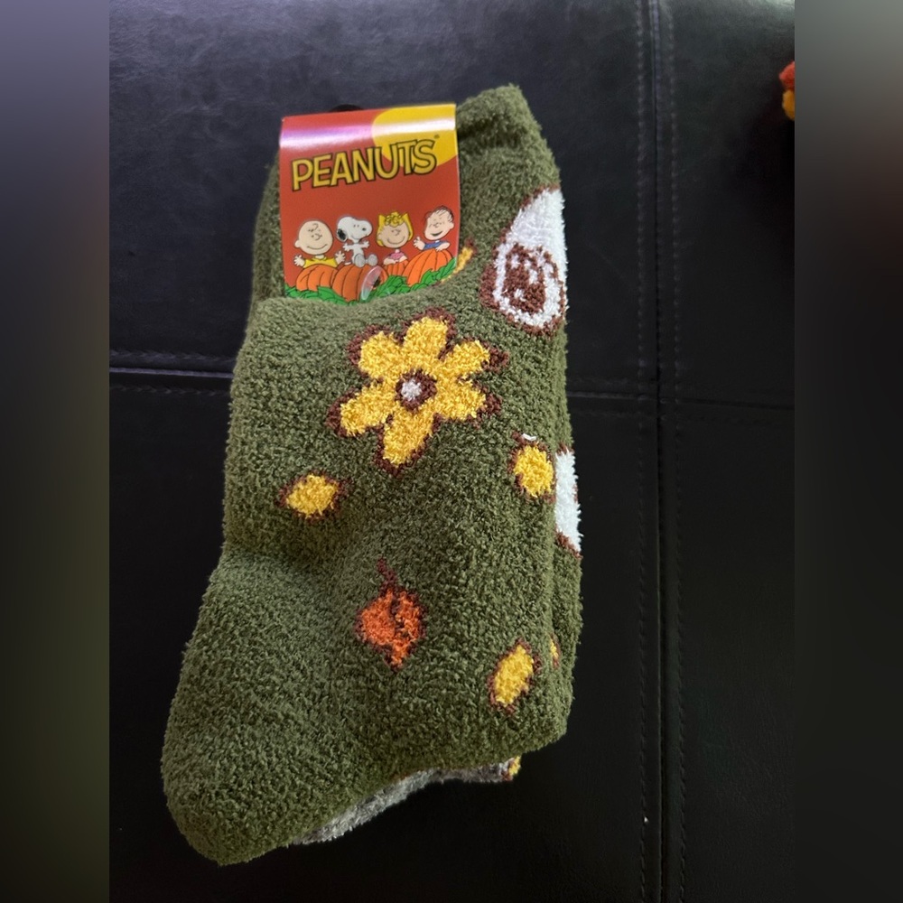 Fall Snoopy Socks